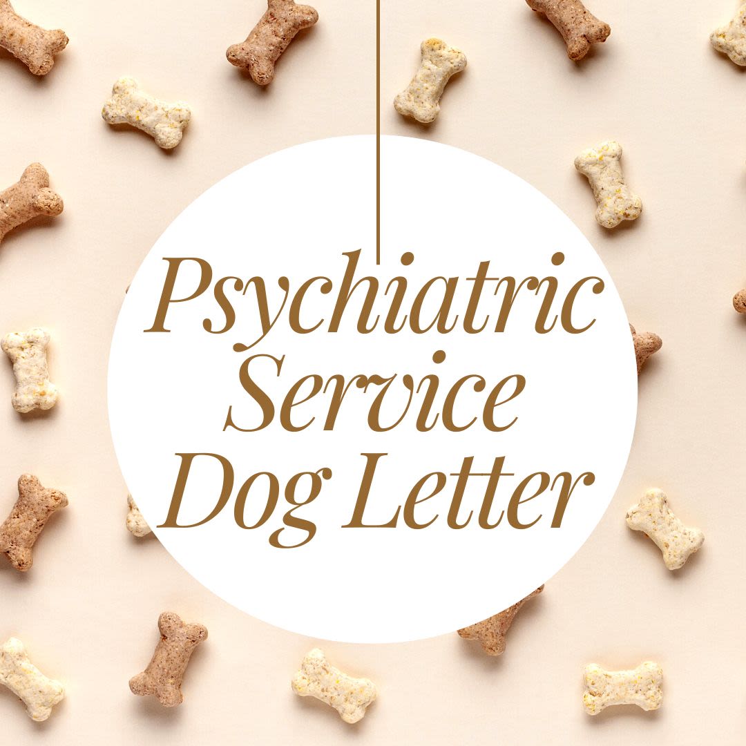 Get PSD Letter for Your Psychiatric Service Dog Online